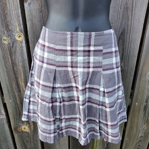 So Rad Plaid Flannel Skirt